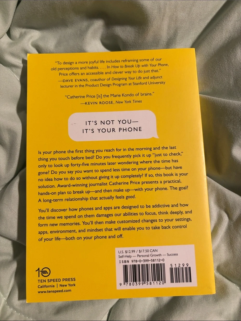 How to Break Up With Your Phone by - Yellow Cover